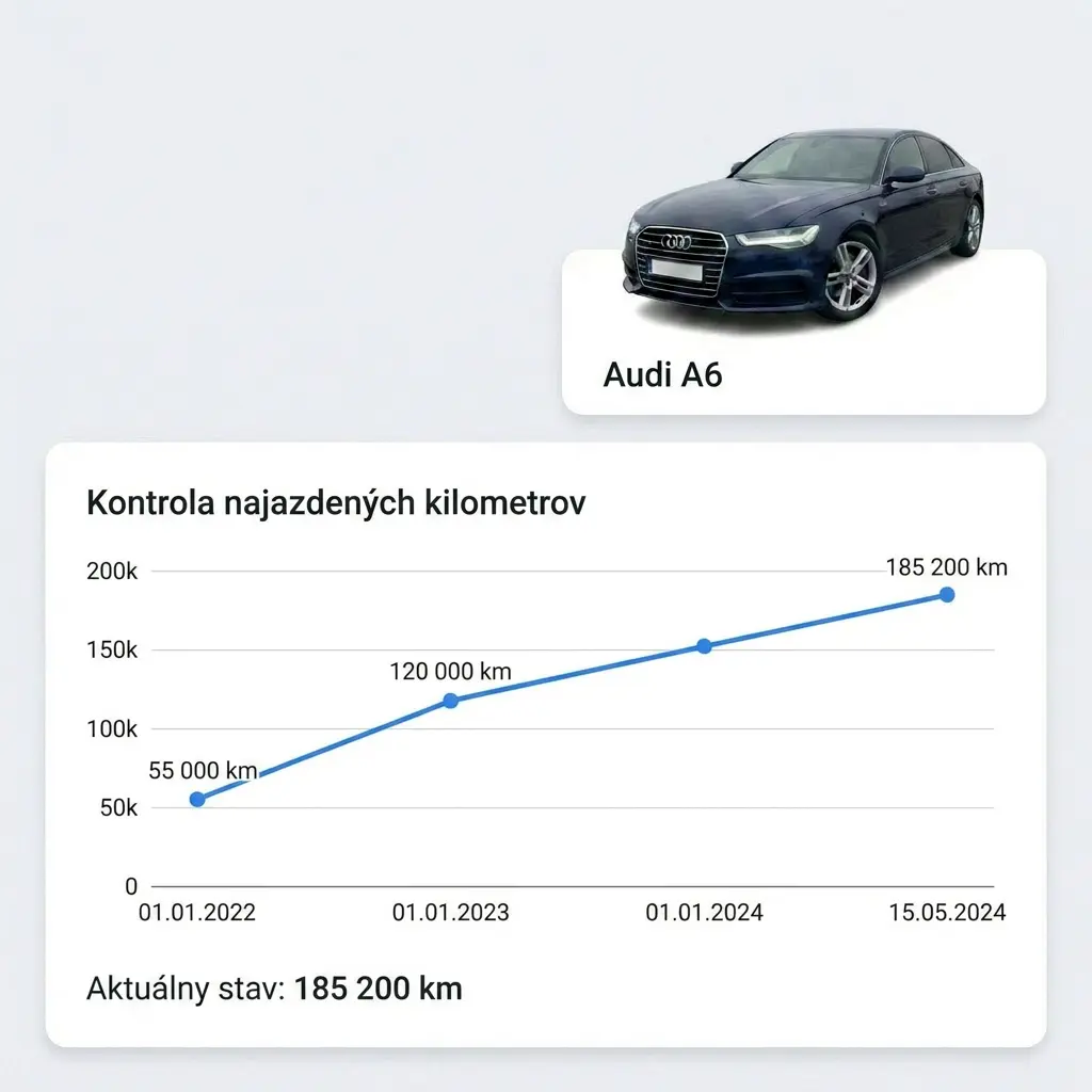 Ukážka: história kilometrov